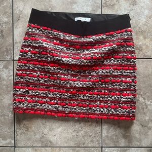 Milly New York Tweed Designer Skirt